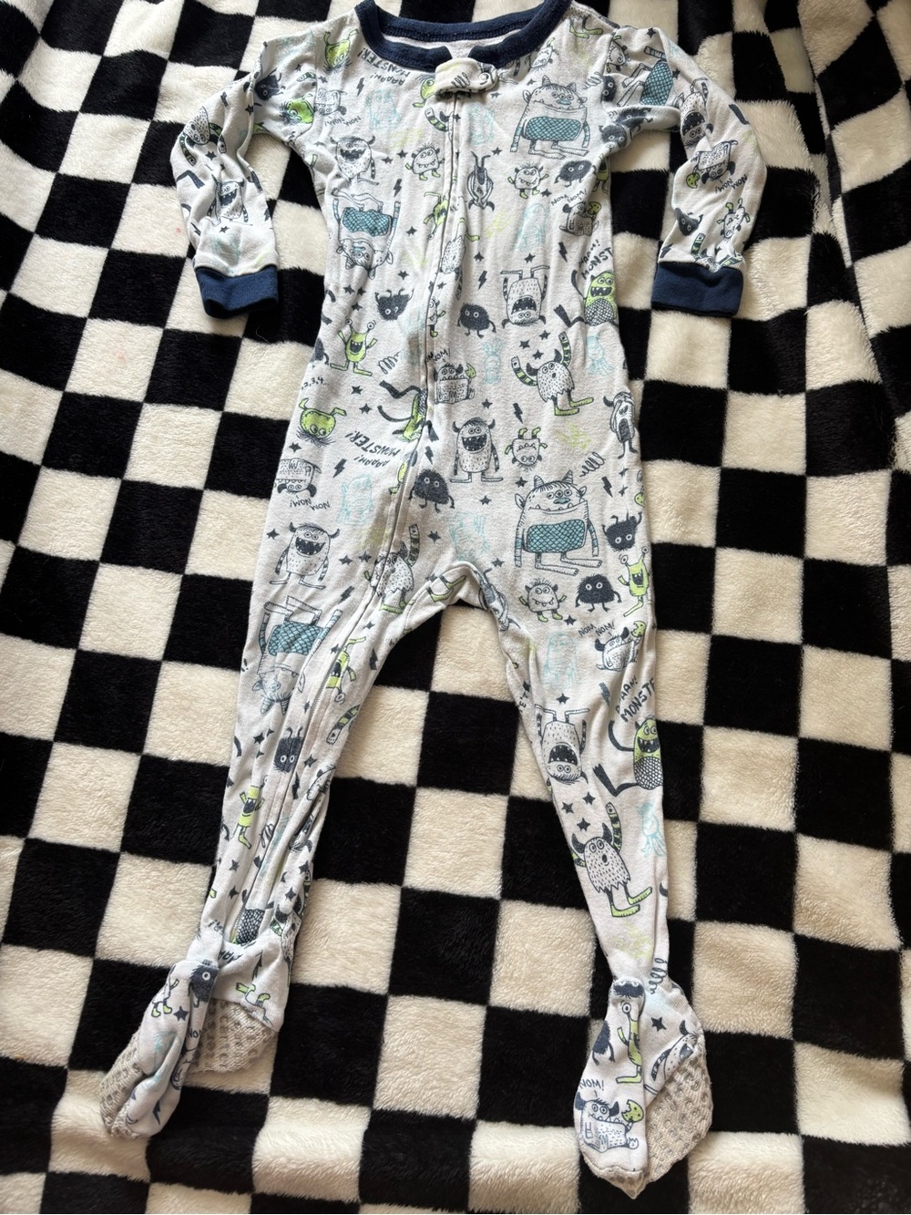 18 month carters monster sleeper